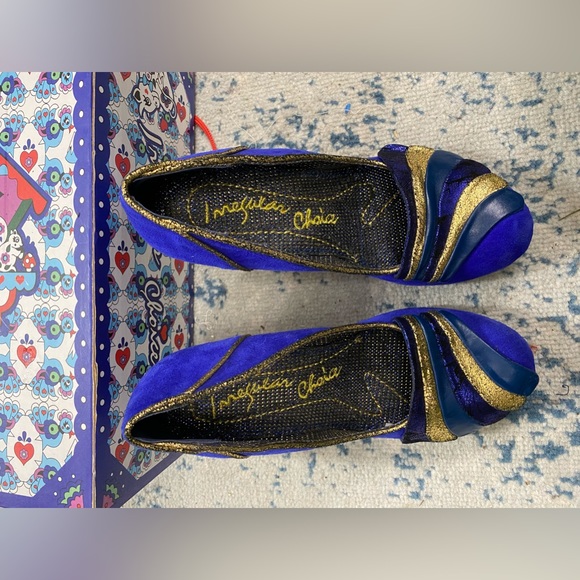 Irregular Choice - Royal Marriage BLUE - 8.5 - 39.5 - Picture 3 of 4